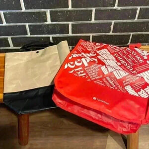 Lululemon Reusable Shopping Bags